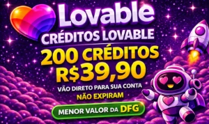 200 CRÉDITOS + PRO 💗LOVABLE💗 - Ative Agora! - Inteligência Artificial