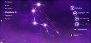 Conta server NA AR36 principal Feminino com Diluc + 3 5* - Genshin Impact