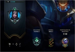 Conta LOL - Platina 2 - 40 Campeões - League of Legends