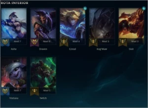 Conta LOL - Platina 2 - 40 Campeões - League of Legends