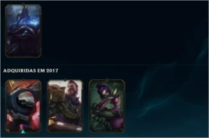 Conta LOL - Platina 2 - 40 Campeões - League of Legends