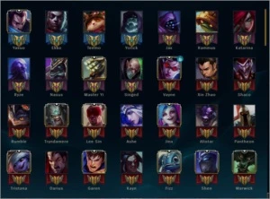 Conta de lol plat v quase full champ e +50 skins - League of Legends