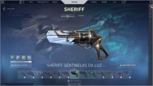 conta valorant com sheriff sentinelas + 2525 VP