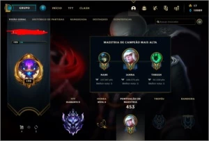 CONTA LOL -  DIAMANTE 2 TFT - League of Legends