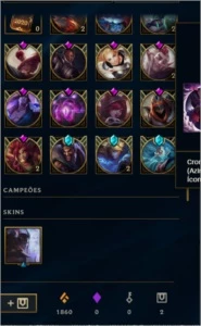CONTA LOL -  DIAMANTE 2 TFT - League of Legends