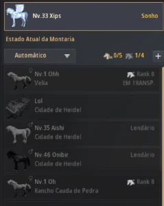 Conta Sorc BDO 728 gs - full kharazad e soberana - Black Desert
