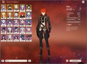 CONTA GENSHIN AR 55 KEQING , ZHONGLI, XIAO, QIQI,JEAN,ALBEDO - Genshin Impact