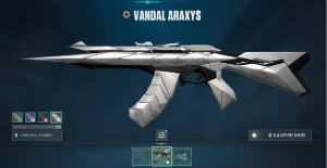Conta Valorant com skin de faca + vandal - platina 3