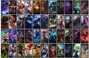 Conta bronze 1 com 150 Champs e 171 Skins - League of Legends LOL