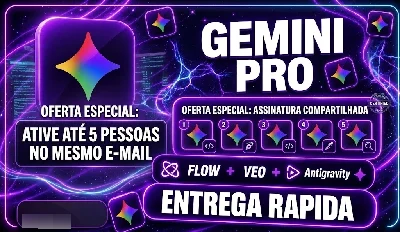 Google AI Pro 18 Meses | Pro +  Privado Garantia 30 Dias - Assinaturas e Premium