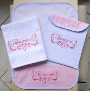 Kit Lancheira com Nécessaire e Toalha Personalizado