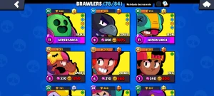 Conta brawl stars quase Full com kanji nível 11 já e passe