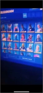 VENDO CONTA FORTNITE + 500 SKINS + STW + ITENS RAROS