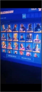 VENDO CONTA FORTNITE + 500 SKINS + STW + ITENS RAROS