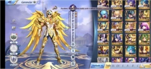 Aioria e Shiryu Divino + de 1k de gemas e + de 7k de vigor - Saint Seiya Awakening SSA
