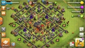 Vila Clash of Clans CV10