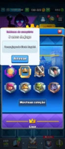 2 conta de clash of clans e clash royale