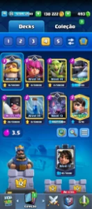 2 conta de clash of clans e clash royale