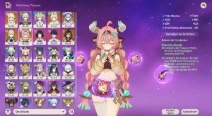 Conta Genshin Impact | Mizuki + Vesna + Varesa | Entrega Aut