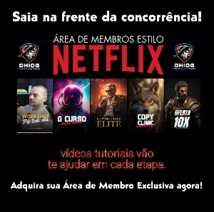 Área de Membro Exclusiva 🔥 (Estilo Netflix)