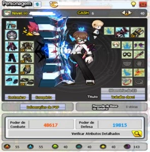 Conta Elsword de 2016 - Visual Thanatos, Lorde de El - Others