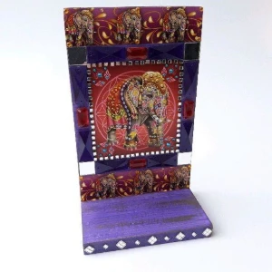 Altar Indiano Roxo - Artesanato e Personalizados