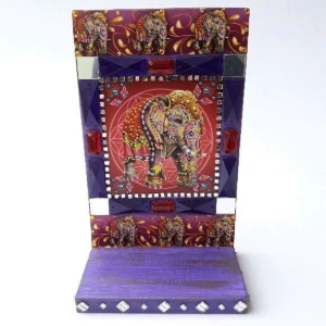 Altar Indiano Roxo - Artesanato e Personalizados