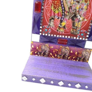Altar Indiano Roxo - Artesanato e Personalizados