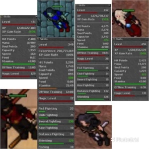 CONTAS AURERA GLOBAL - Tibia
