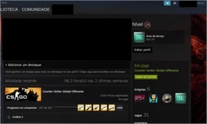 CS GO CONTA GLOBAL MM/WINGMAN 16y, AMBAS MEDALHAS ATIVAS - Counter Strike