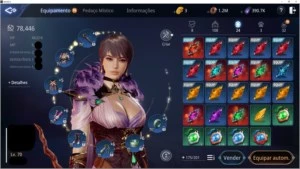 Conta MIR4 Lv 67 73K Power 5 Pet Liberado