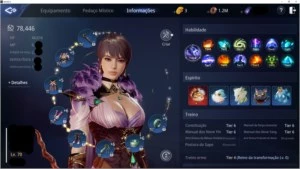 Conta MIR4 Lv 67 73K Power 5 Pet Liberado