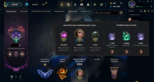 Conta LoL Main Mid 122 Skins Diamante II - League of Legends