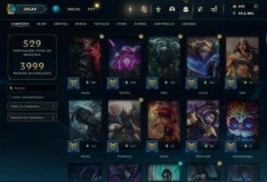 Conta LoL Main Mid 122 Skins Diamante II - League of Legends