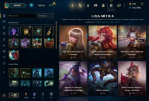 Conta LoL Main Mid 122 Skins Diamante II - League of Legends