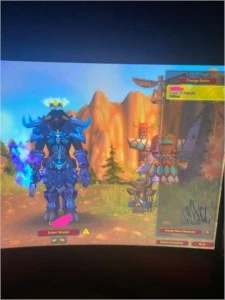 2 contas wow shadownlands spectral armas lendarias - Blizzard