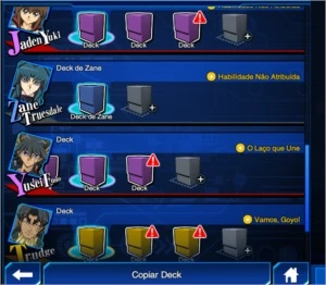 Yugioh Duel Links Speel Book Buraco + Personagens Eventos. - Outros