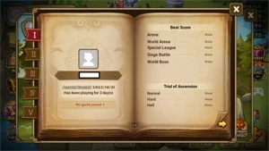 Reroll Summoners War lvl10 com Sky Surfer Dark - Jackson