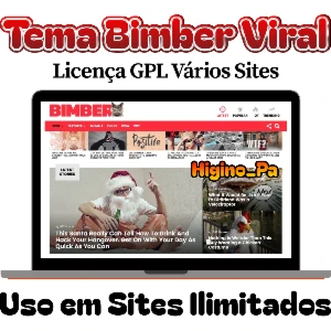 Tema Wordpress Bimber + Atualizações E Bônus