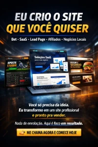 Crio qualquer tipo de site - Sites, Lojas e Sistemas Prontos Sites e Scripts