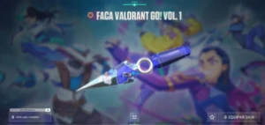 Conta Valorant Com Faca Da Jett (Skin Valorant Go)