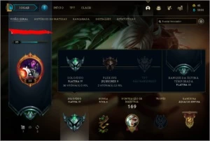 conta lol plat 4 + valorant - League of Legends