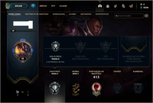 Conta Prata 2 144 skins - League of Legends LOL