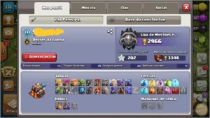 CV 10 Full rainha 40 rei 37 - Clash of Clans