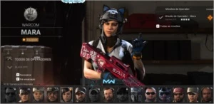 CONTA WARZONE/CW ROZE VARIAS SKINS - Call of Duty COD