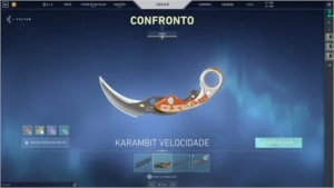 Conta de Valorant com skin de vandal, phantom, operator