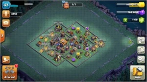 Conta Cv10 11600 gemas cc7+conta do clash royale arena 12 - Clash of Clans