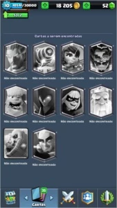 Conta Cv10 11600 gemas cc7+conta do clash royale arena 12 - Clash of Clans