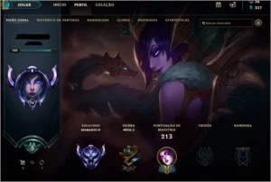 vendo conta D4 - League of Legends LOL