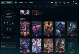 Conta lol 303 skins - League of Legends